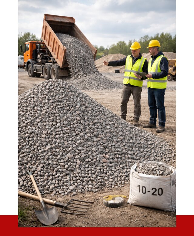 Гранитный щебень фракция 10-20 в Кимовске от 4329 руб.|ПРОНЕРУДКмв