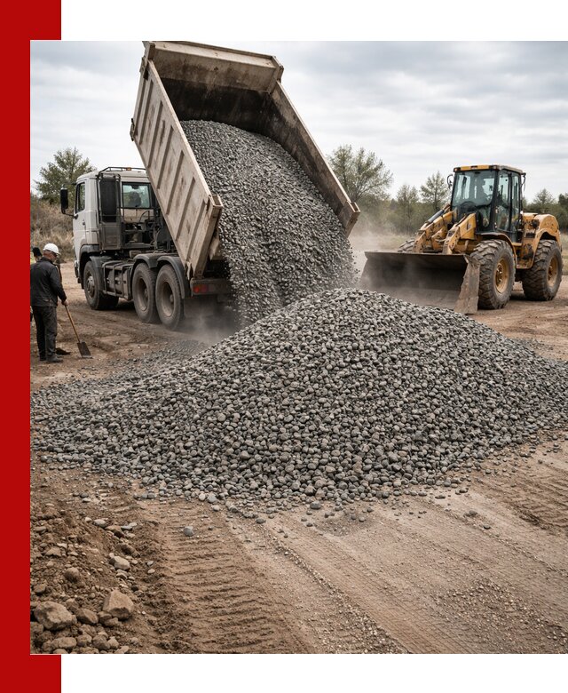 Гранитный щебень фракция 10-20 с доставкой в Кимовске