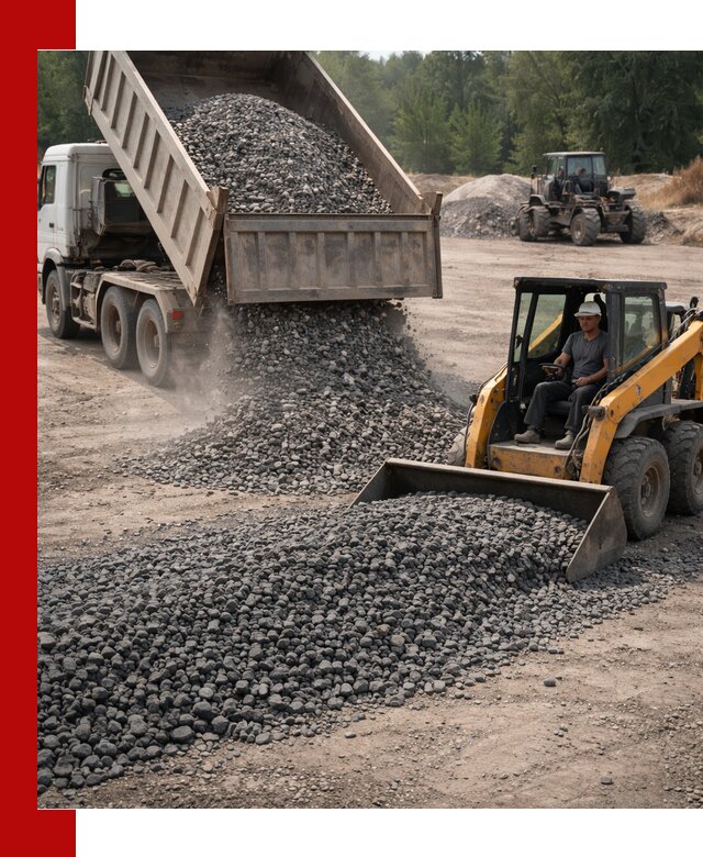 Гранитный щебень фракция 40-70 с доставкой в Кимовске