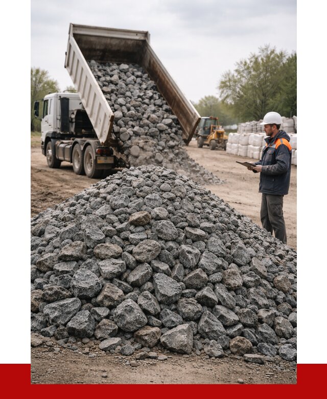 Гранитный щебень фракция 100-200 в Кимовске от 4329 р. ПРОНЕРУДКмв