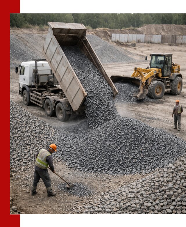 Щебень габбро-диабаз фр. 5-20 с доставкой в Кимовске