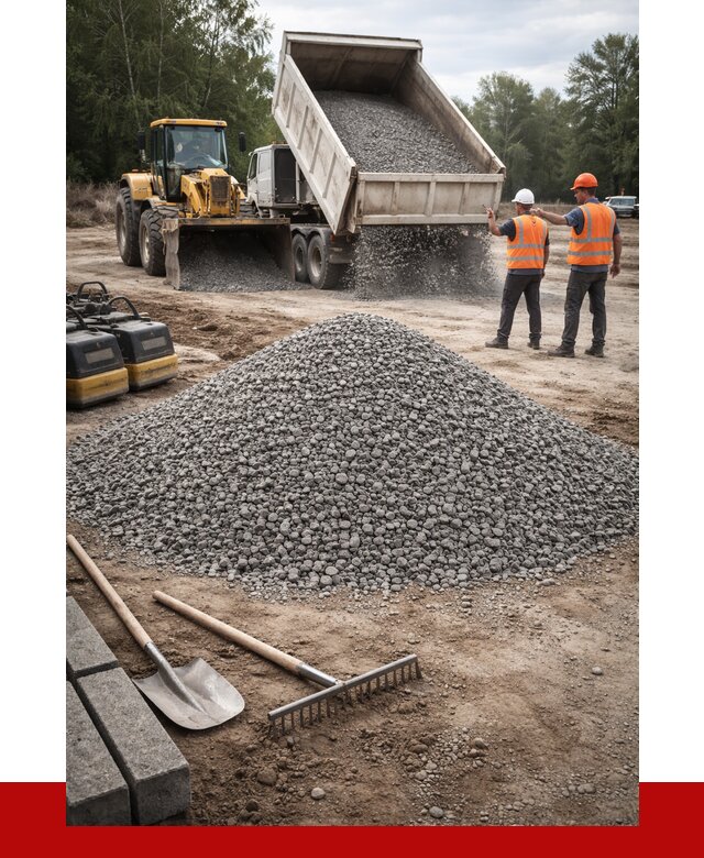 Гравийный щебень купить в Кимовске от 2268 р. ПРОНЕРУДКмв