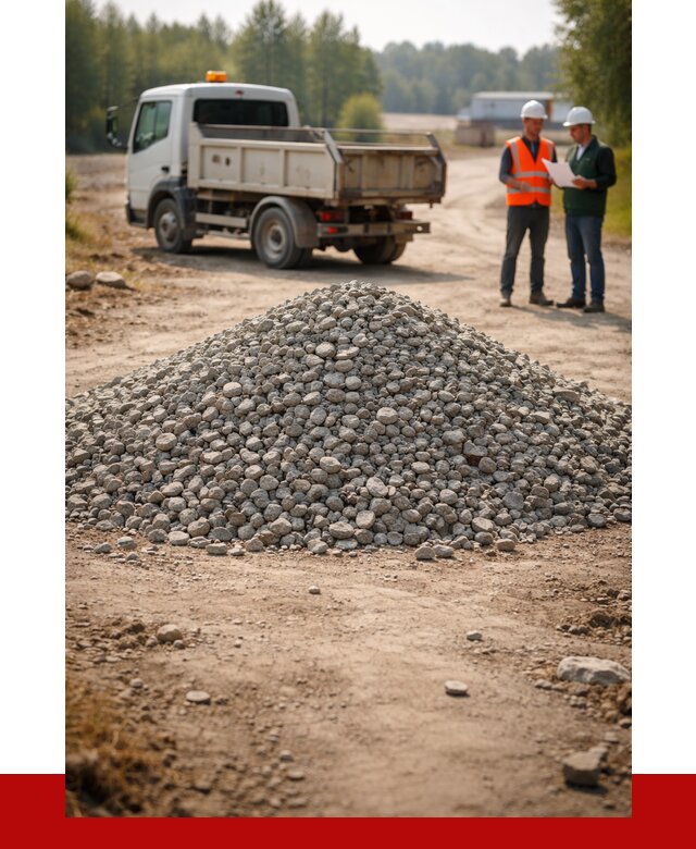 Гравийный щебень фракция 20-40 в Кимовске от 1237 р. | ПРОНЕРУДКмв