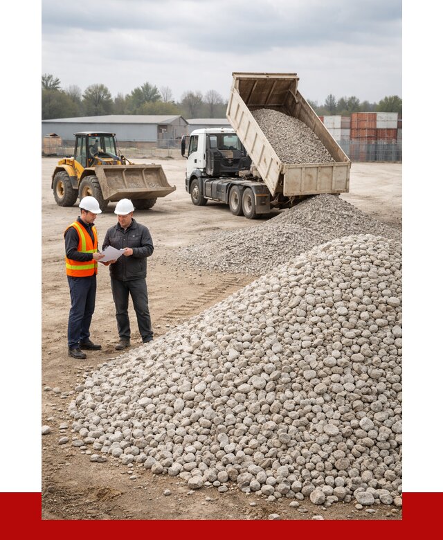 Известняковый щебень в Кимовске от 1443 р. доставка | ПРОНЕРУДКмв