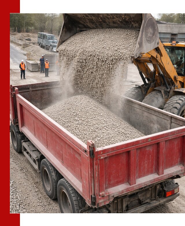 Купить известняковый щебень фракции 0-5 с доставкой в Кимовске