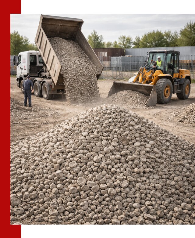 Доломитовый щебень фракции 20–41 с доставкой в Кимовске