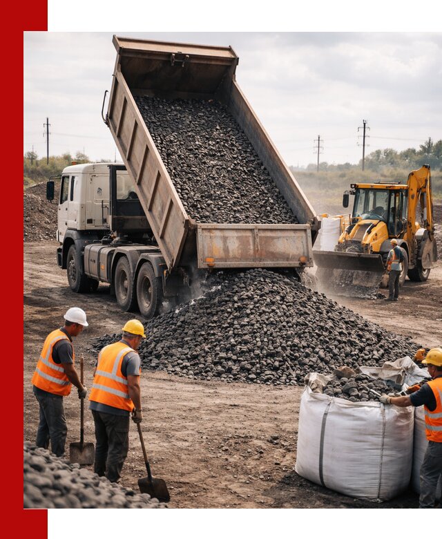 Шлаковый щебень фракция 40-70 с доставкой в Кимовске