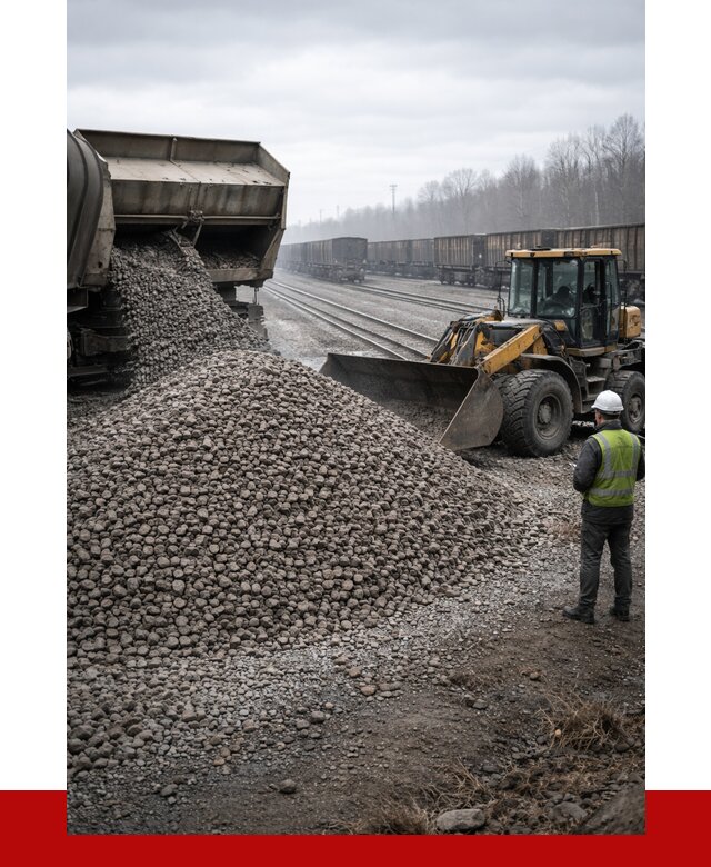 Купить железнодорожный щебень в Кимовске от 2886 р. | ПРОНЕРУДКмв