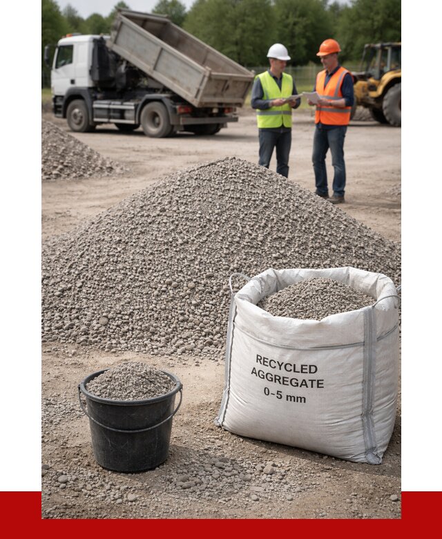 Вторичный щебень фракция 0-5 в Кимовске от 1649 р. ПРОНЕРУДКмв