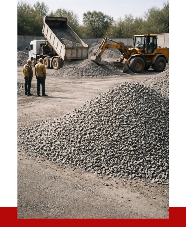 Вторичный щебень фр. 5-20 в Кимовске от 1649 р. - ПРОНЕРУДКмв