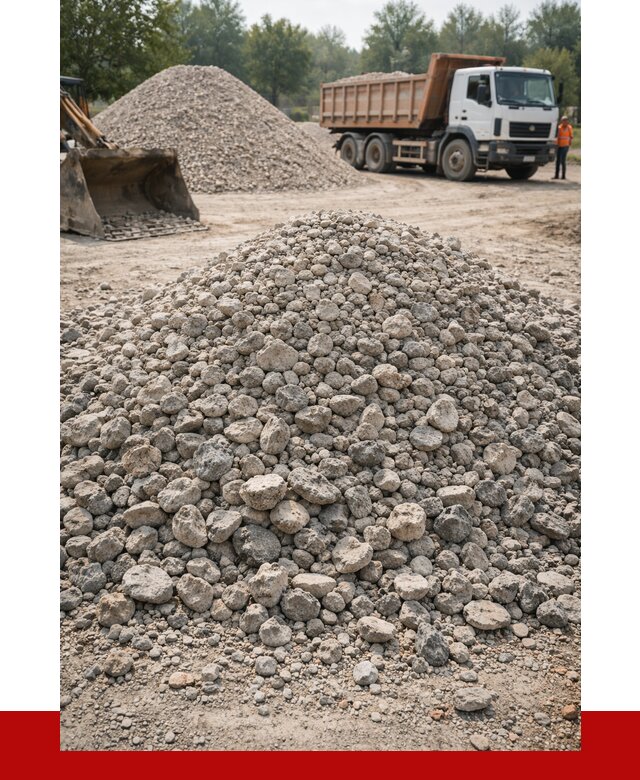 Вторичный щебень фракция 20-40 в Кимовске от 2268 р ПРОНЕРУДКмв