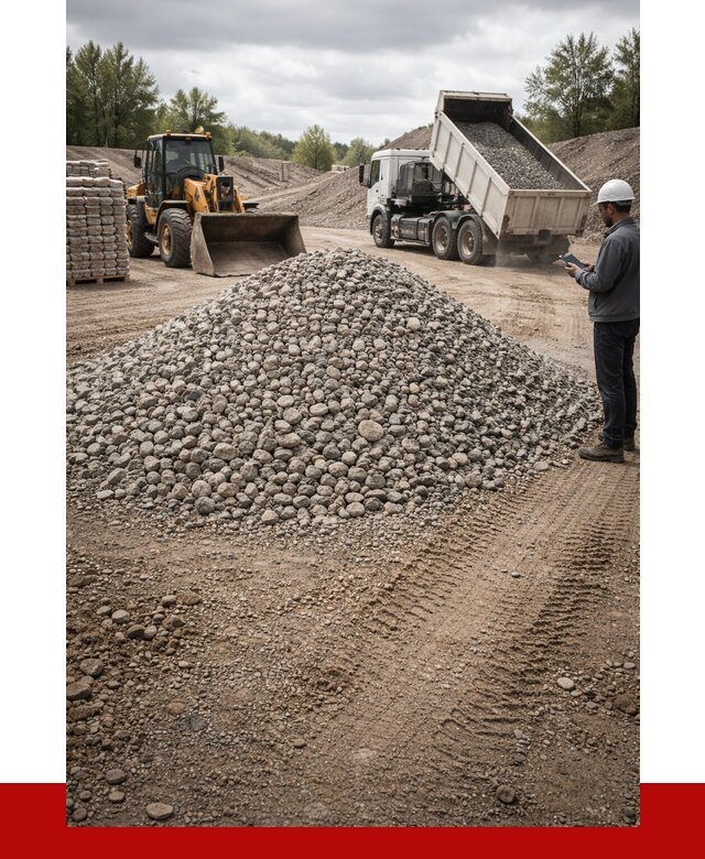 Купить бетонный щебень в Кимовске, от 3299 р. ПРОНЕРУДКмв