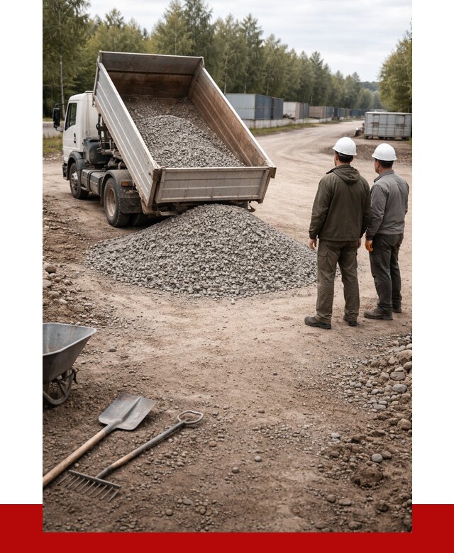 Бетонный щебень фракция 5-20 в Кимовске от 3299 р., ПРОНЕРУДКмв