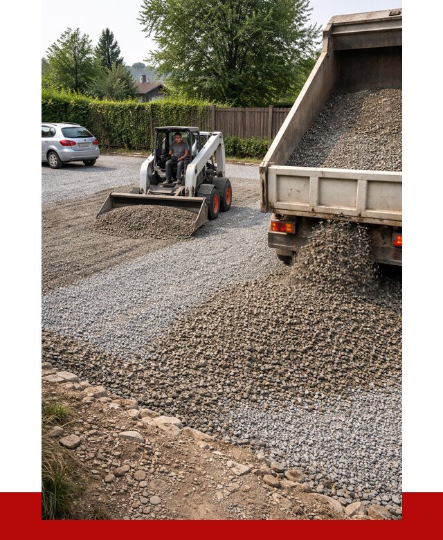 Щебень для парковки в Кимовске с доставкой от 1237 р.| ПРОНЕРУДКмв