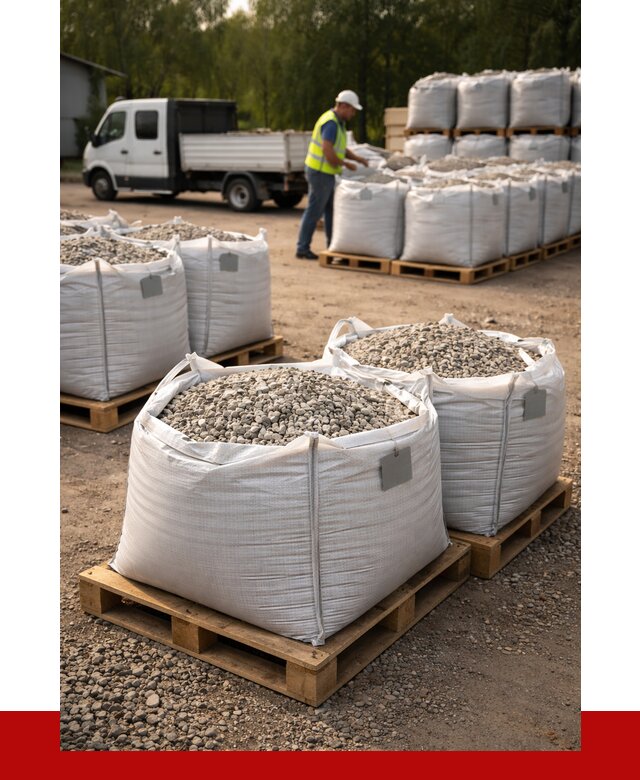 Щебень в мешках с доставкой в Кимовске от 4329 р. | ПРОНЕРУДКмв