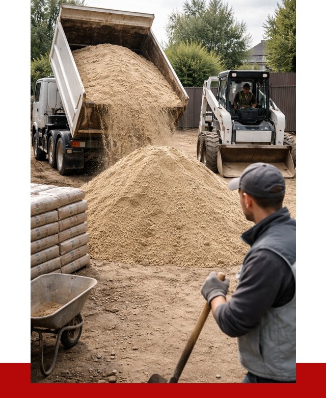 Мытый речной песок с доставкой в Кимовске от 1495 р. | ПРОНЕРУДКмв