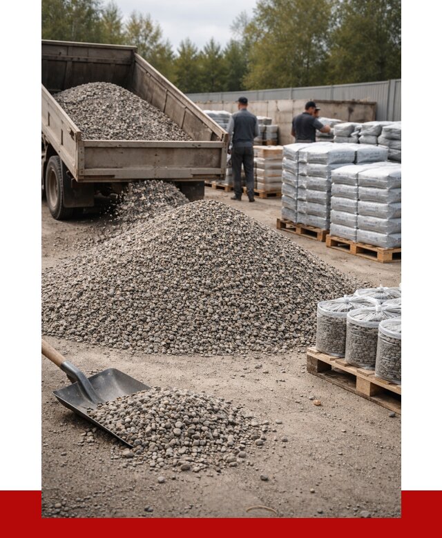 Гравий фракция 5-20 в Кимовске купить от 2371 р. ПРОНЕРУДКмв
