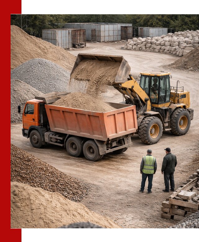 Доставка сыпучих смесей и смесей для стройки в Кимовске