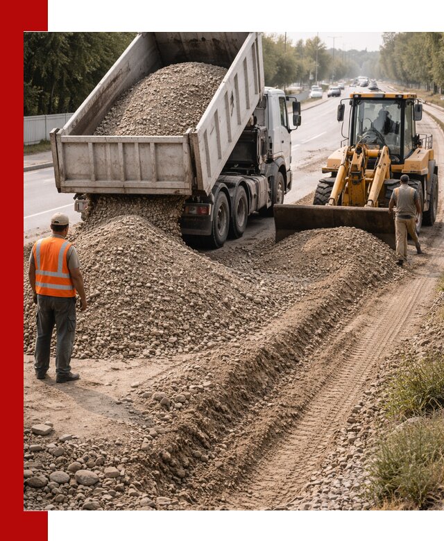 Опгс для устройства дорог и подсыпки в Кимовске