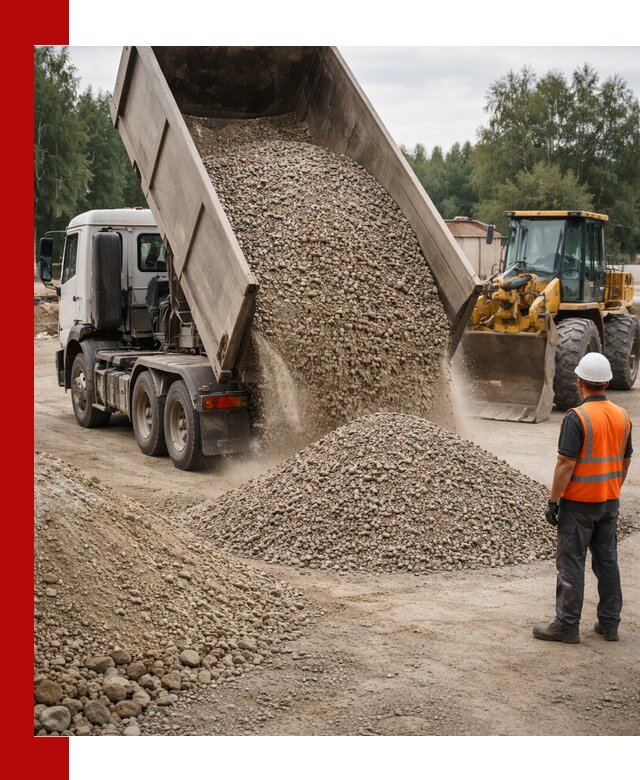 Доставка щпс в Кимовске — щебеночно-песчаная смесь под заборы и дорожки