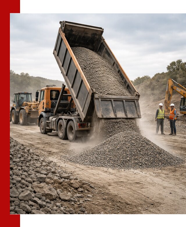 Щебёночно-песчаная смесь ЩПС С1 с доставкой в Кимовске