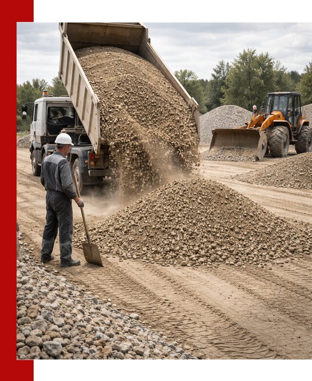 Доставка щпс С3 в Кимовске самосвалами и бортовыми грузовиками