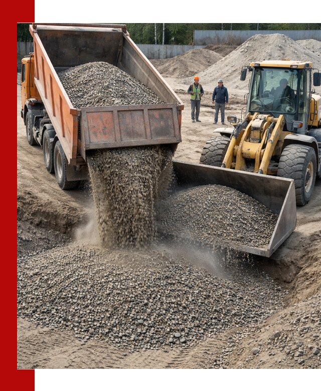 Доставка щпс С9 самосвалами по выгодным тарифам в Кимовске