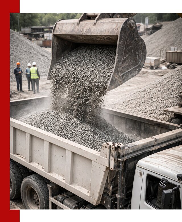 Отсев и крошка для строительства и дорожных работ в Кимовске