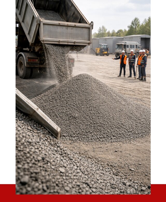 Гравийный отсев 0-5 в Кимовске от 1237 р. с доставкой | ПРОНЕРУДКмв