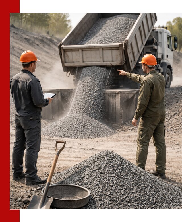 Гранитная крошка фракция 2-5 доставка в Кимовске
