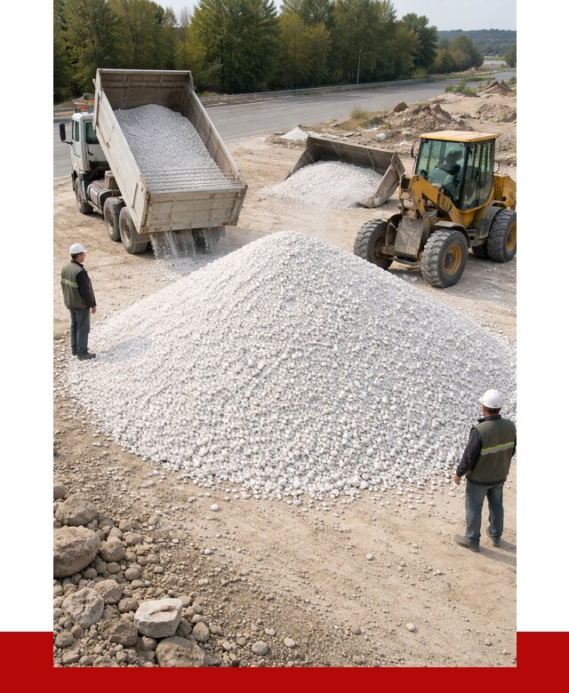 Белая мраморная крошка в Кимовске от 4329 р. с доставкой | ПРОНЕРУДКмв