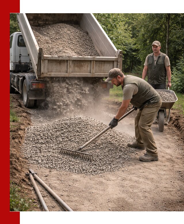 Каменная крошка для дорожек с доставкой в Кимовске