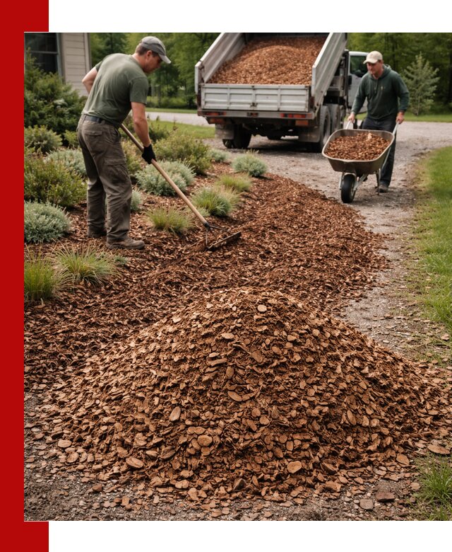 Крошка для мульчирования с доставкой в Кимовске