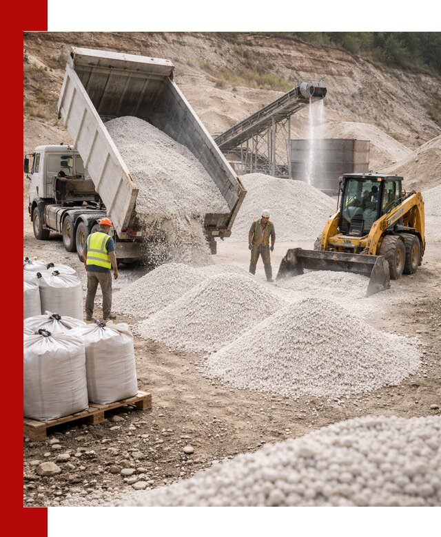 Доставка перлита в Кимовске для тепло-, звуко- и гидроизоляции