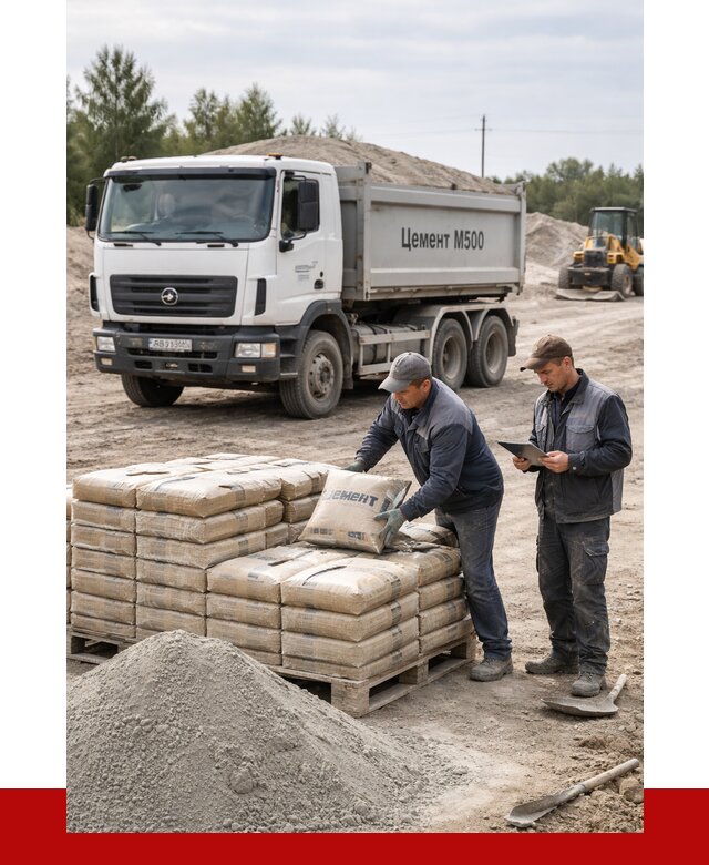 Купить цемент м500 с доставкой в Кимовске от 5360 р. | ПРОНЕРУДКмв