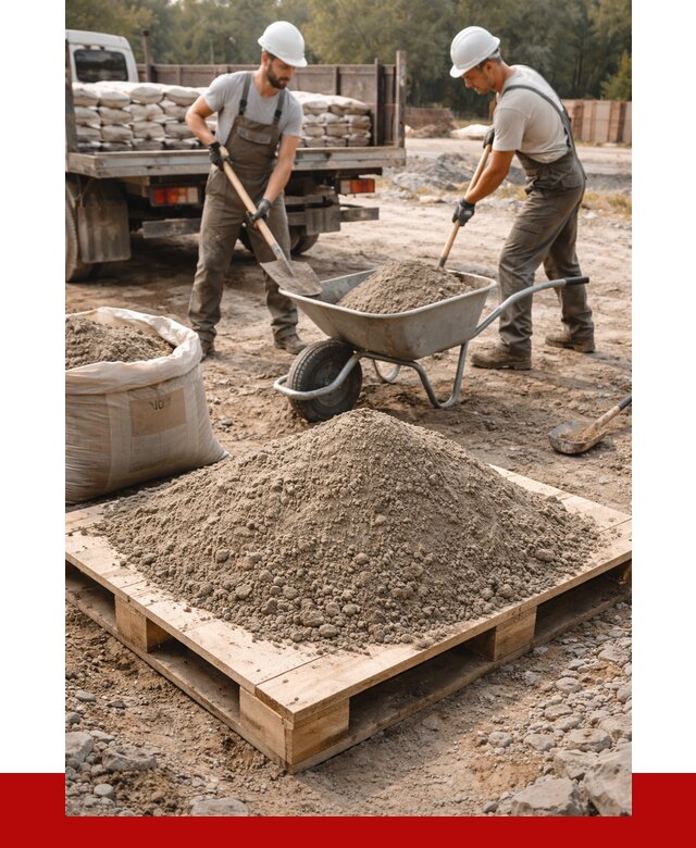 Цементно песчаная смесь М100 в Кимовске от 5360 р. за куб | ПРОНЕРУДКмв