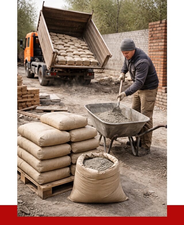 Купить сухую смесь для кладки в Кимовске от 1237 р. | ПРОНЕРУДКмв
