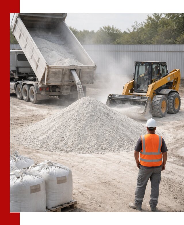 Доставка и продажа известняковой муки в Кимовске