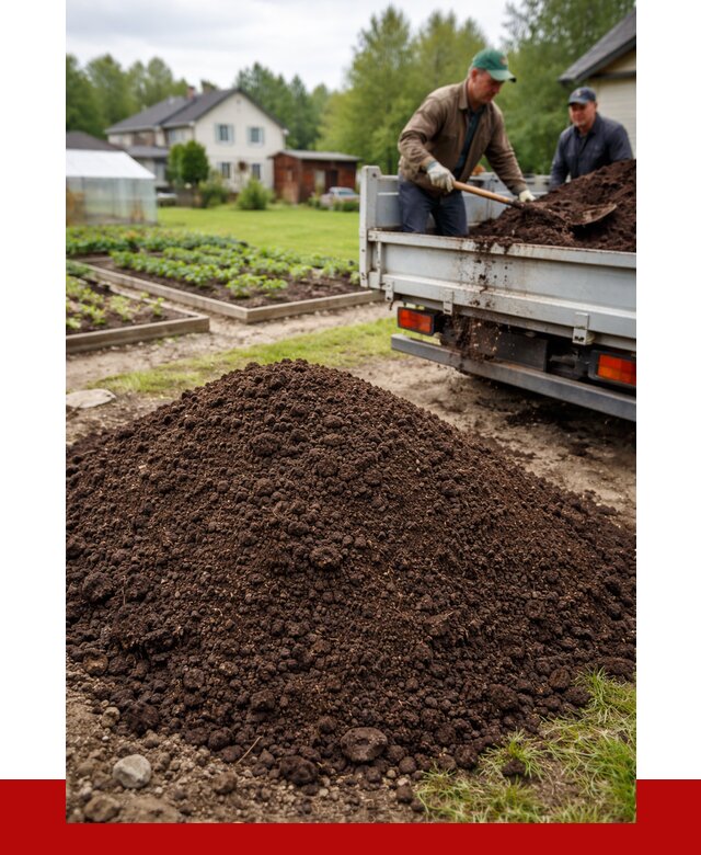 Плодородный грунт в Кимовске с доставкой от 4329 р. | ПРОНЕРУДКмв