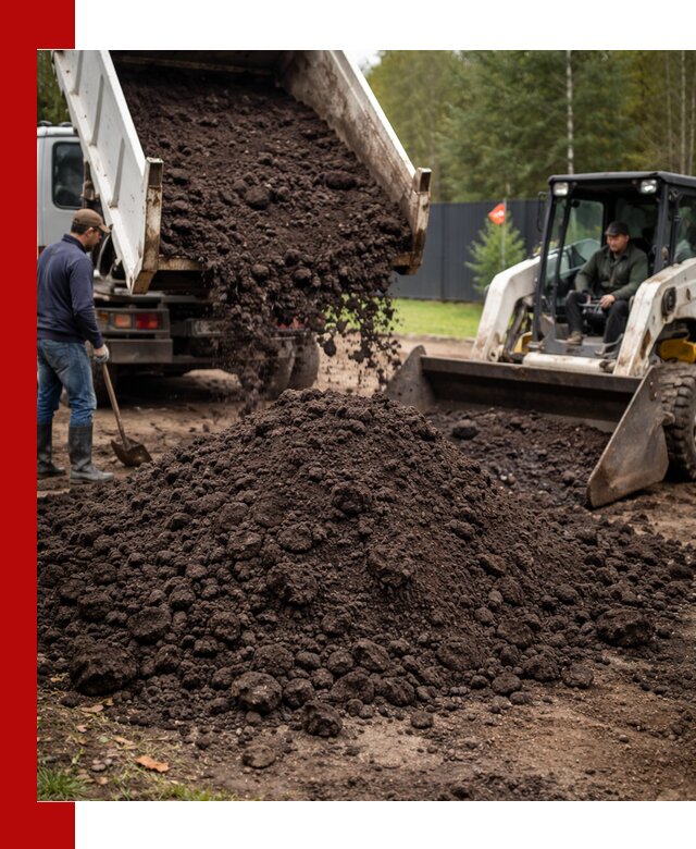 Плодородный грунт с доставкой в Кимовске для садов и огородов