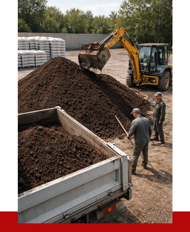 Растительный грунт с доставкой в Кимовске от 3299 р. | ПРОНЕРУДКмв