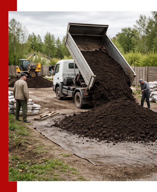 Доставка качественного почвогрунта в Кимовске оптом и в розницу