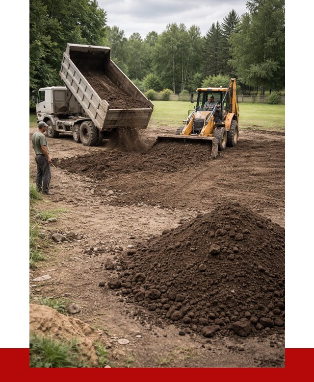 Грунт для выравнивания участка в Кимовске от 1237 р. | ПРОНЕРУДКмв