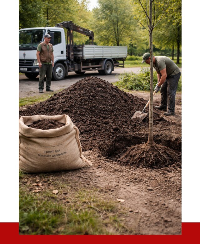 Грунт для посадки деревьев в Кимовске от 1237 р. | ПРОНЕРУДКмв