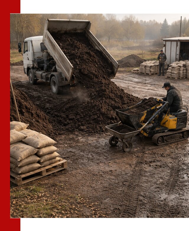 Кислый торф в доставке по выгодным ценам в Кимовске