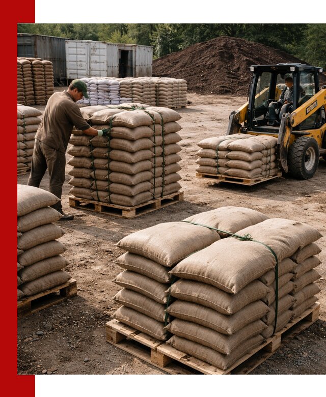 Доставка торфа в мешках по выгодным ценам в Кимовске