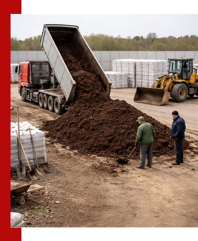 Доставка торфяных смесей оптом и в розницу в Кимовске