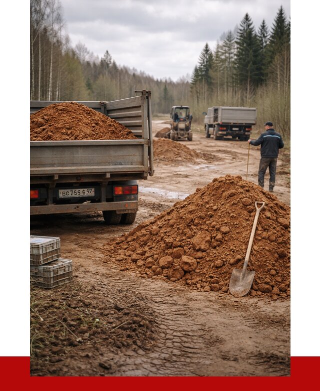 Глина и суглинки в Кимовске от 4639 р. за куб | ПРОНЕРУДКмв
