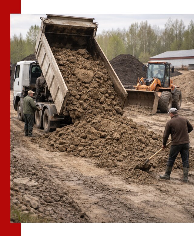 Доставка глин и суглинков в Кимовске оптом и вкрай