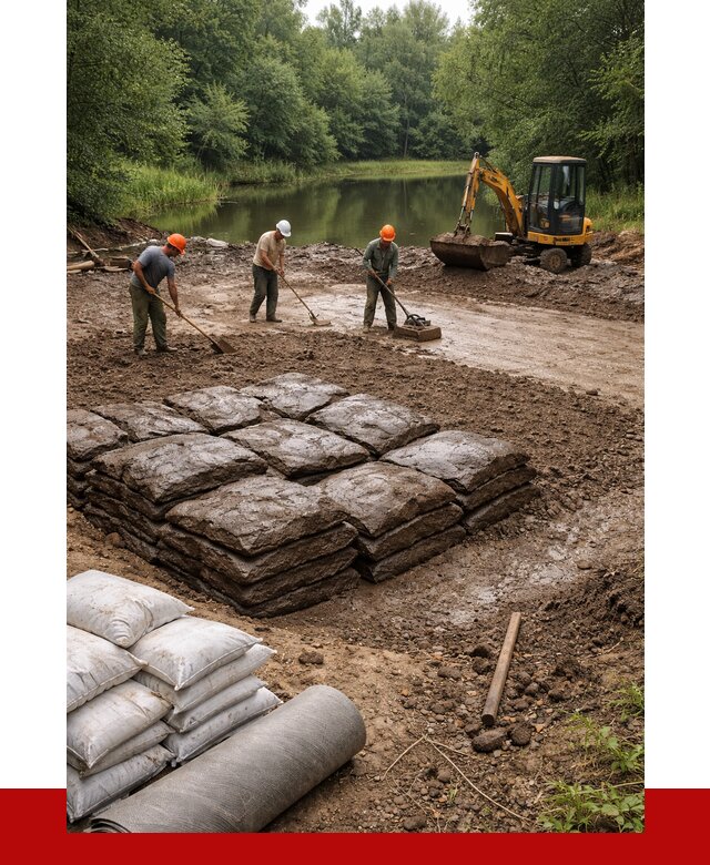 Купить глину для пруда в Кимовске от 4639 р. с доставкой | ПРОНЕРУДКмв